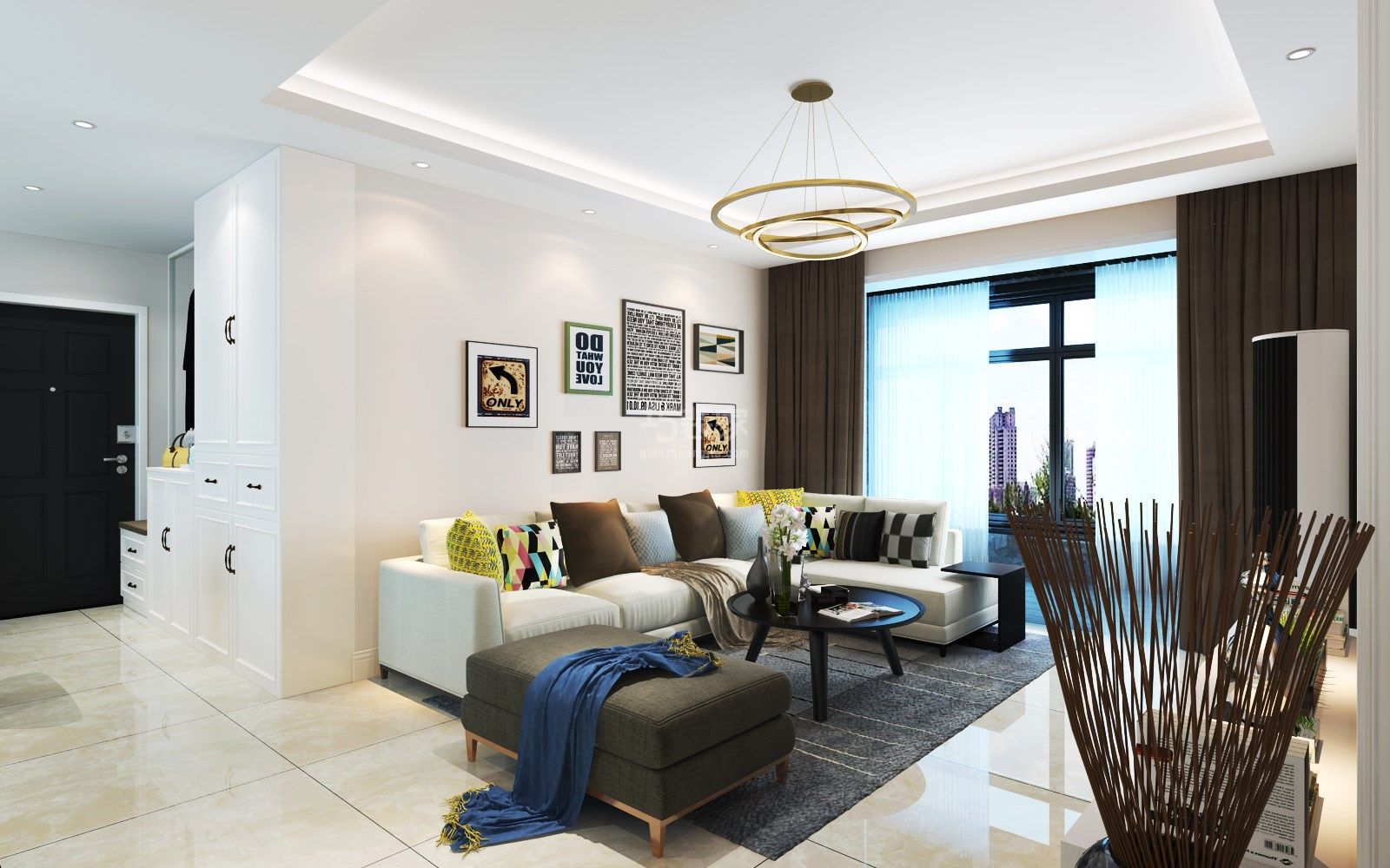 -海伦国际110平简约风格