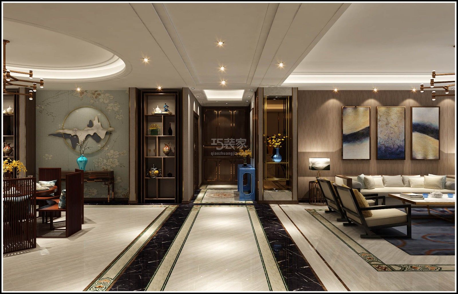 走廊-新中式 素雅