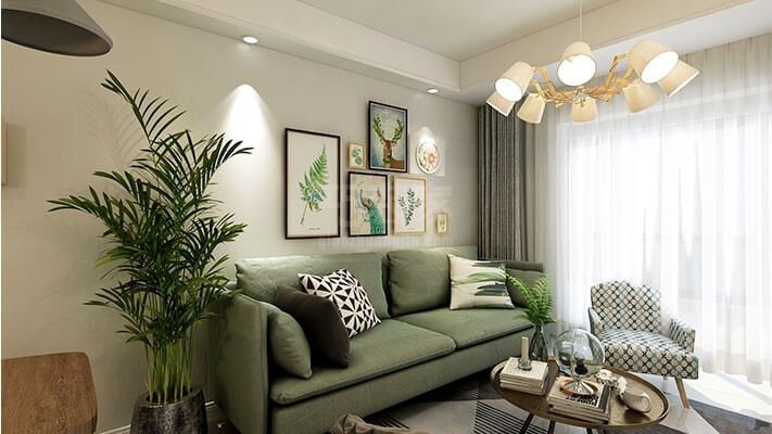 中国铁建国际城120平米田园风格