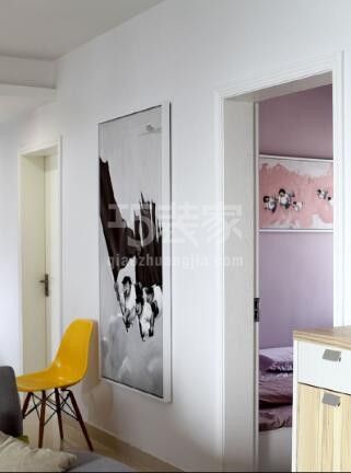 巨威·大秦郡 二居北欧 100平 半包造价3.6