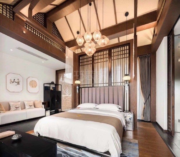 0-绿地城600平米中式风格