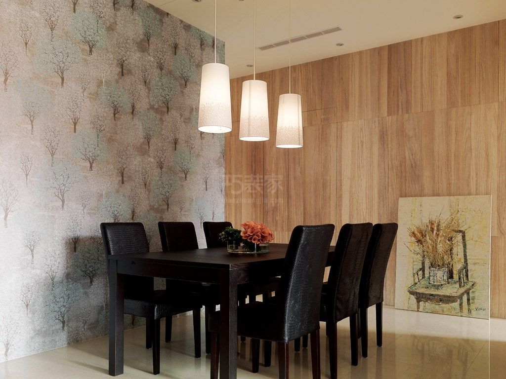 林隐天下小区102平米现代简约