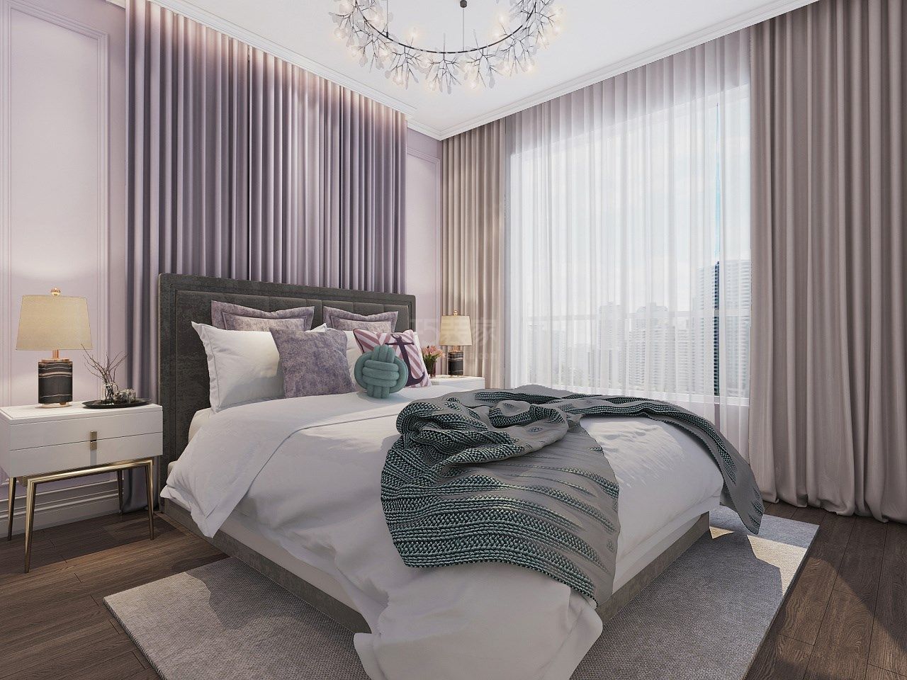 林隐天下小区180平米现代简约