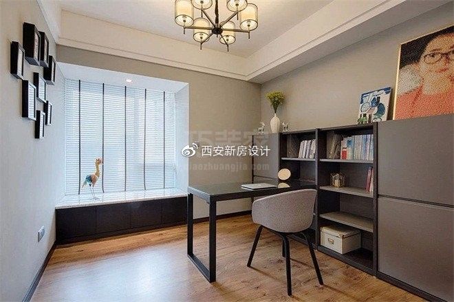 铭城国际社区130平米现代简约