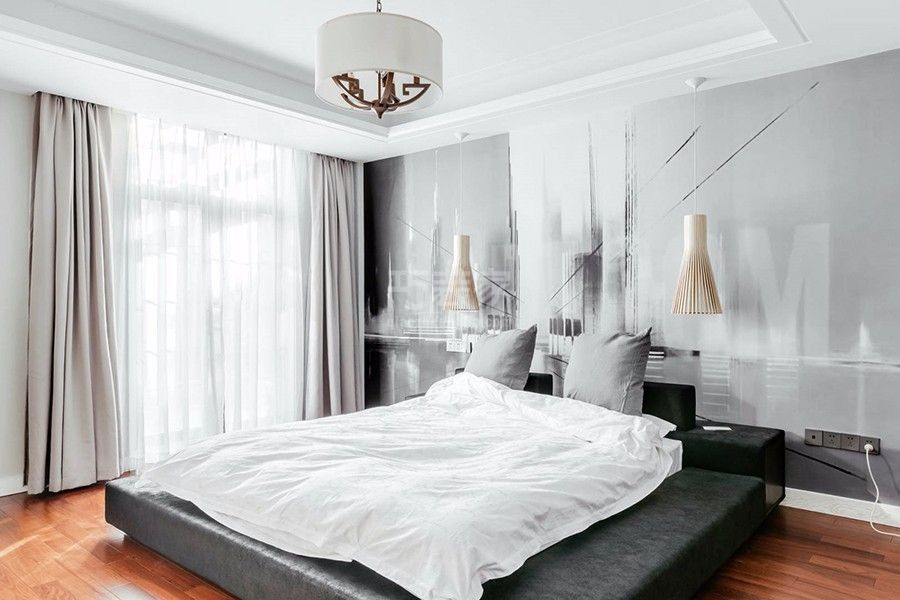 2-万达天樾小区150平米中式风格