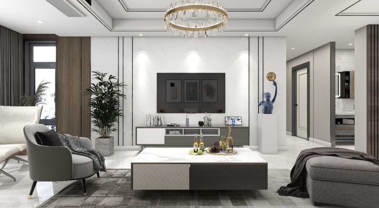 南湖艺境136平现代简约