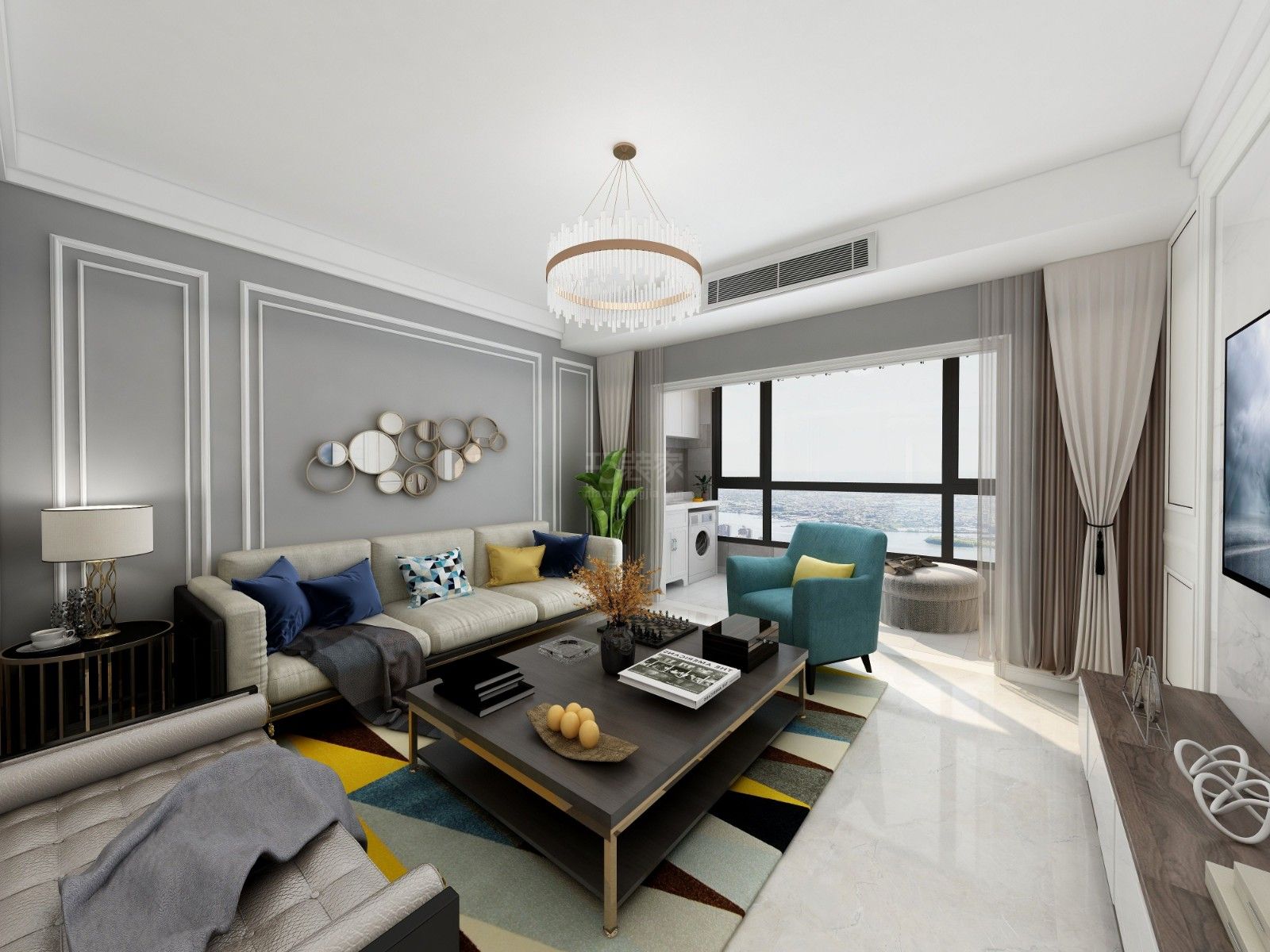 海璟印象城115平米北欧