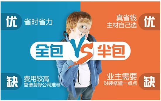 装修到底是“半包”好还是“全包好”